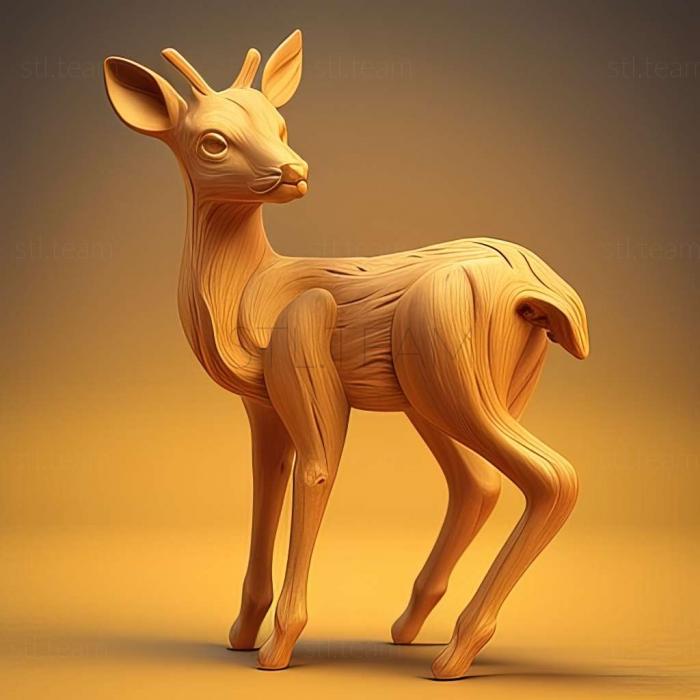 3D model HunterBambi (STL)